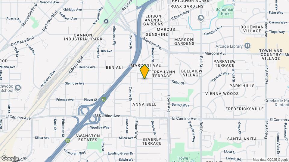 2052 Red Robin Ln Map and Location Details