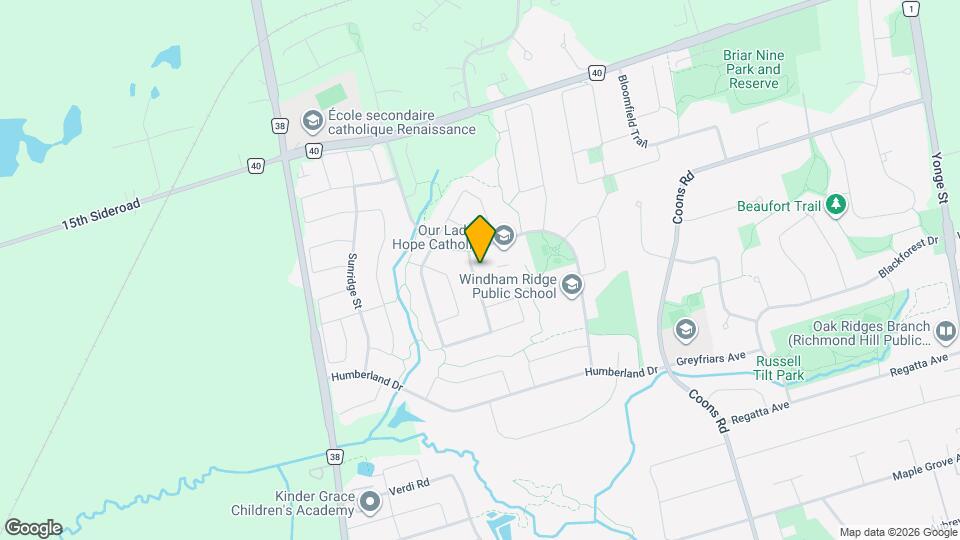 17 Deerwood Crescent Map and Location Details