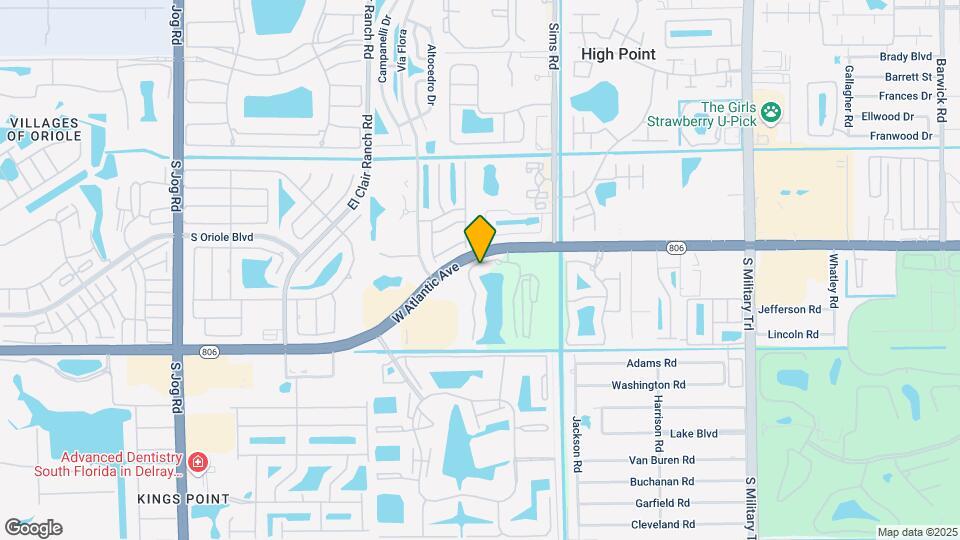 Oasis Delray Beach Apartments Mapa y Detalles de la Ubicación