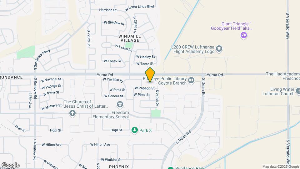 1331 S 219th Ln Map and Location Details