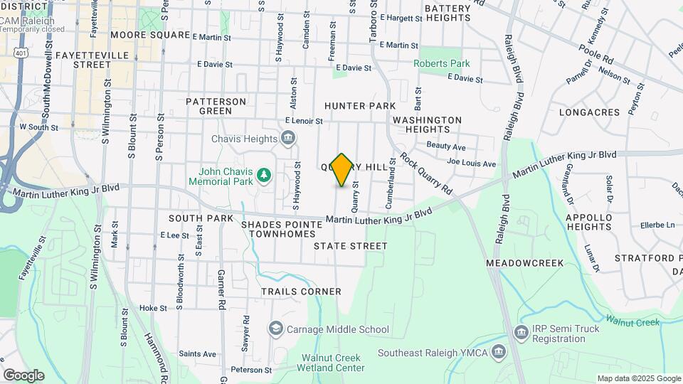829 S State St Map and Location Details