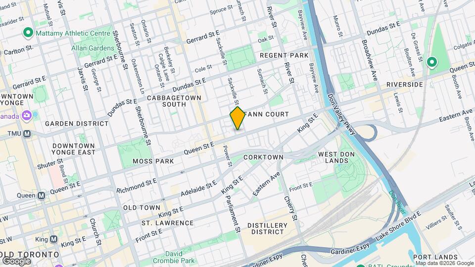 420 Queen St E, Unit SI ID1513110P Map and Location Details