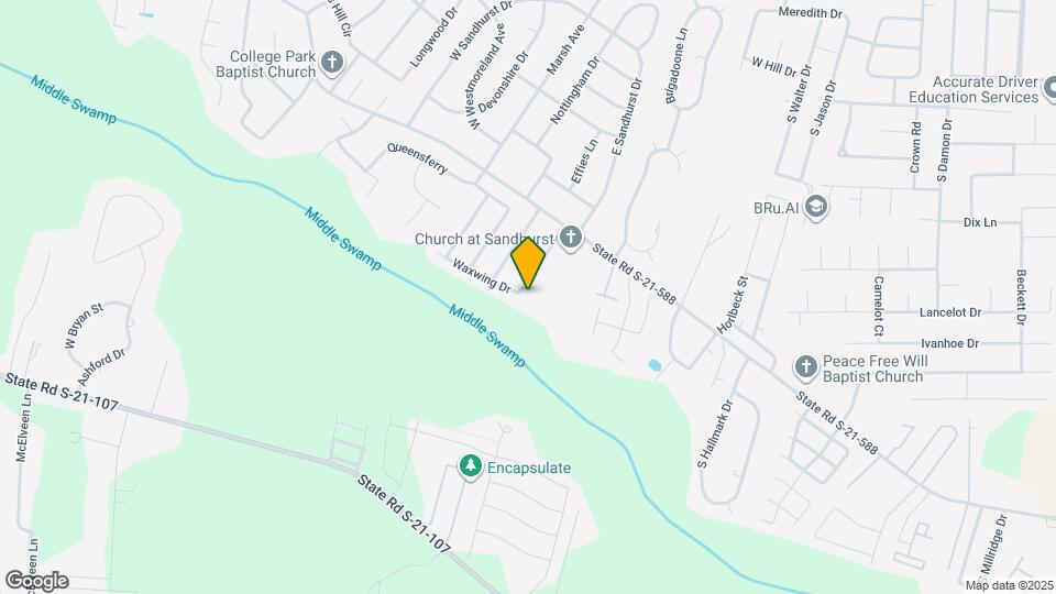 1177 Waxwing Dr Map and Location Details