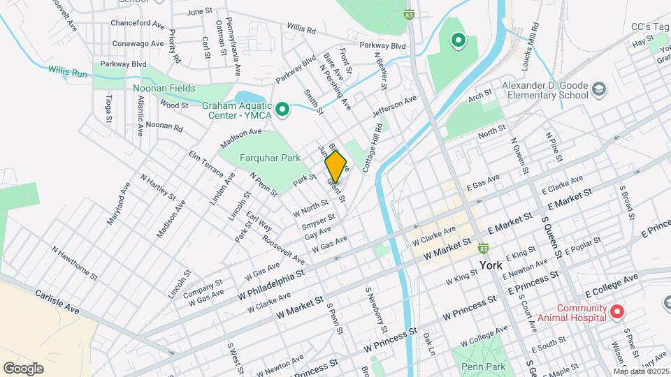 305 N Newberry St Map and Location Details