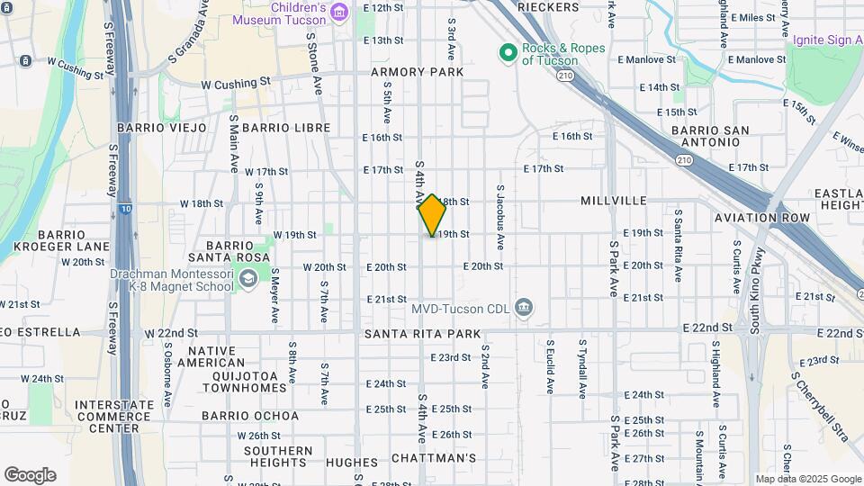 915 S 4th Ave Mapa y Detalles de la Ubicación