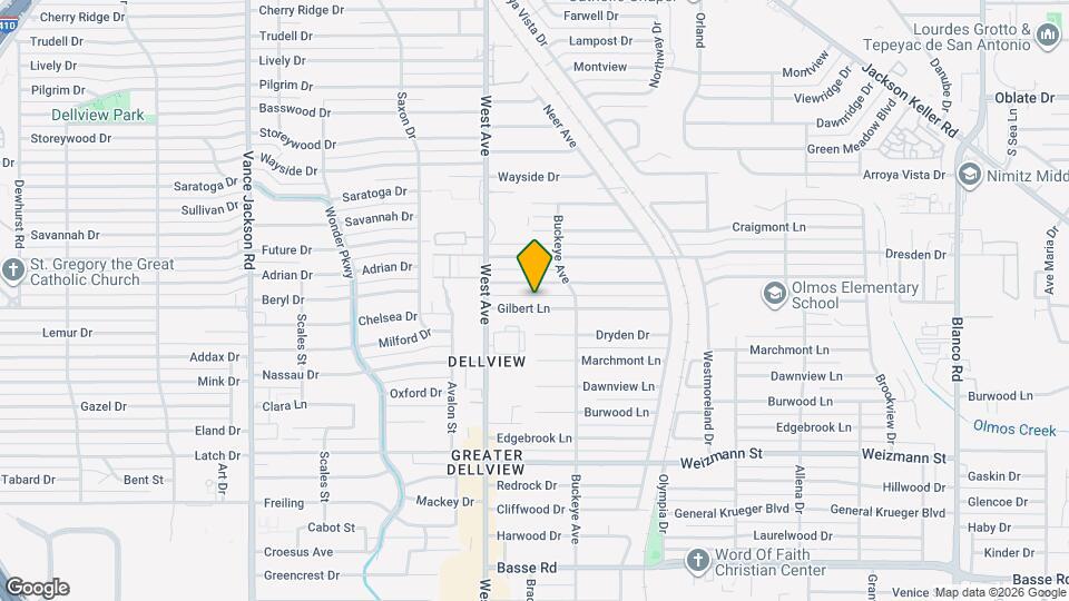 531 Gilbert Ln Map and Location Details