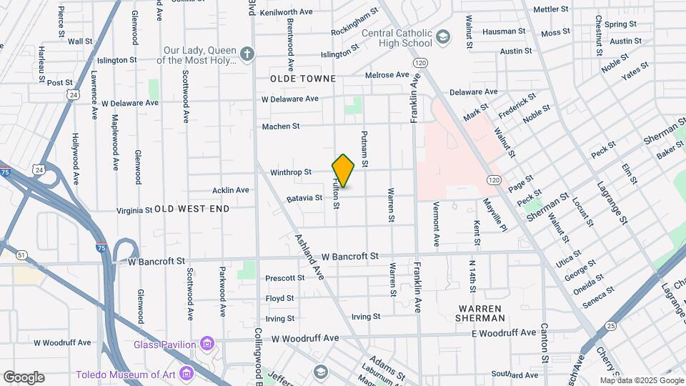 2304 Fulton St Map and Location Details