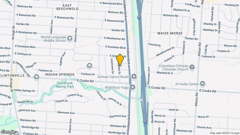 4232 Eastlea Dr Mapa y Detalles de la Ubicación