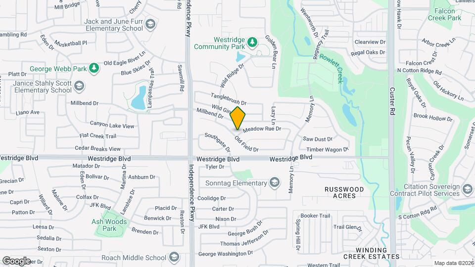 9800 Old Field Dr Map and Location Details