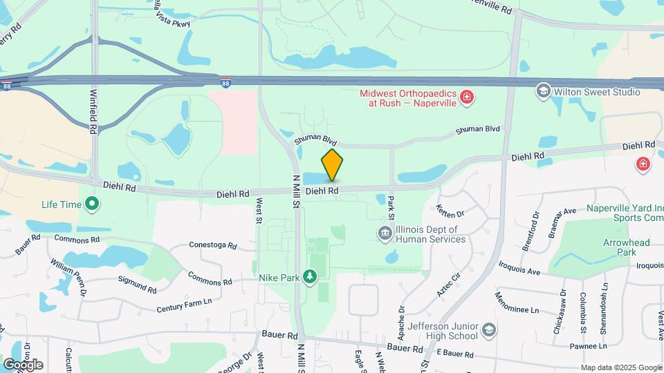 339 W Diehl Rd Map and Location Details