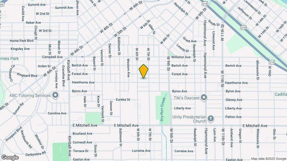 819 Hawthorne Ave Map and Location Details