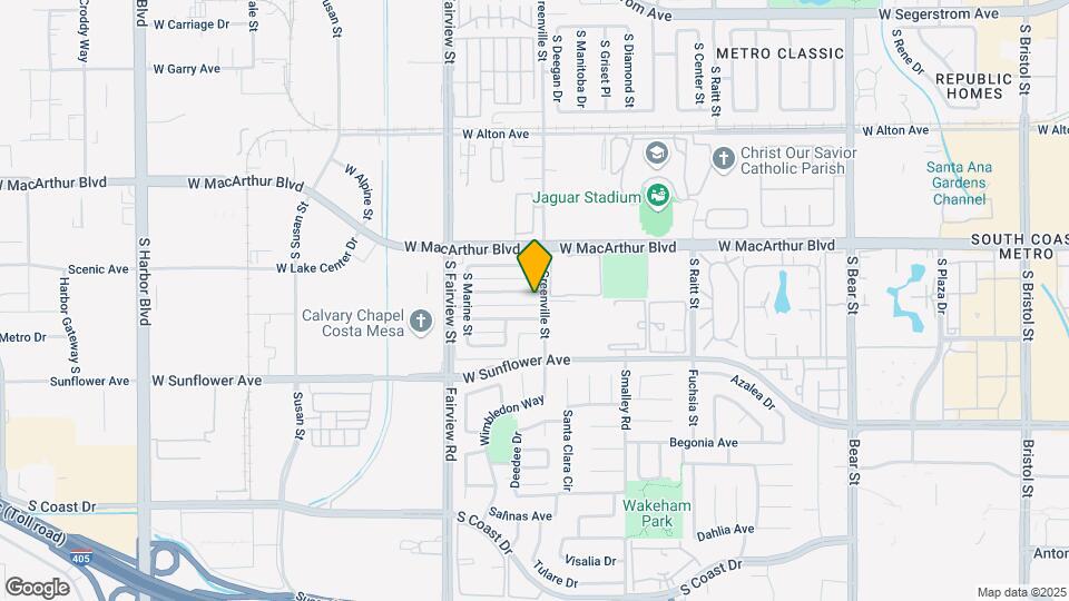 2608 W Orion Ave Mapa y Detalles de la Ubicación