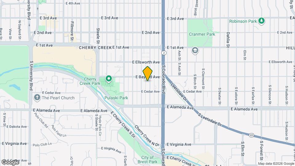 133 S Jackson St Map and Location Details