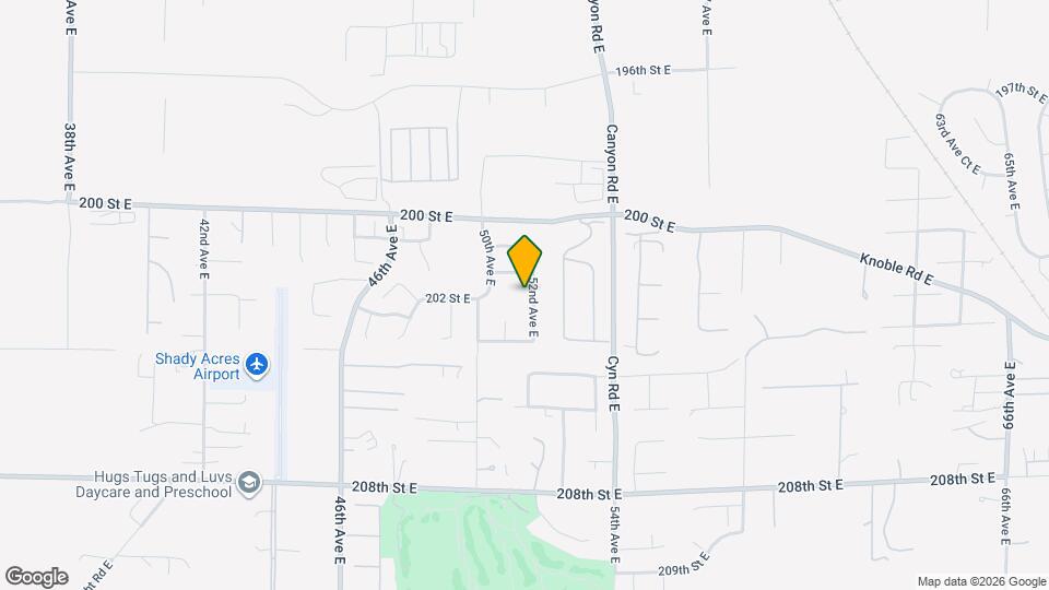 20126 52nd Ave E Map and Location Details