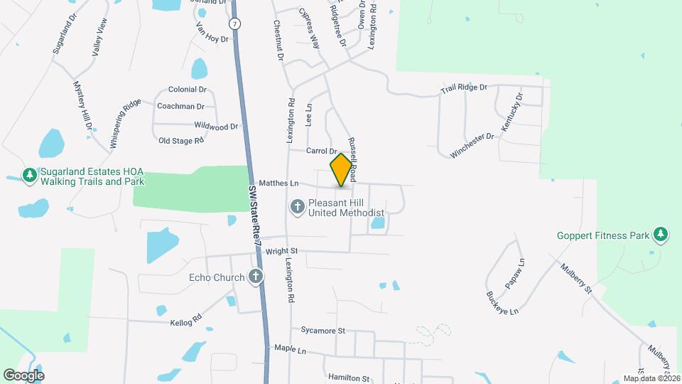 1414 Jay St Map and Location Details