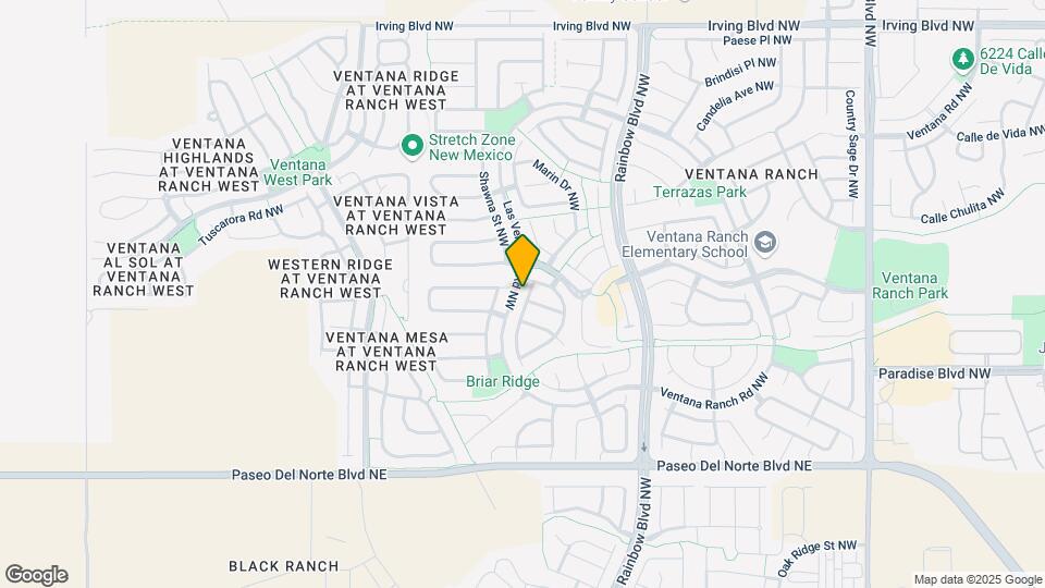 10027 Silverton Dr NW Map and Location Details