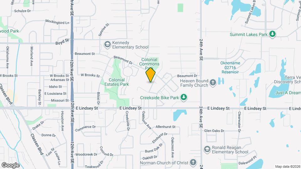 1004 Peppertree Pl Mapa y Detalles de la Ubicación