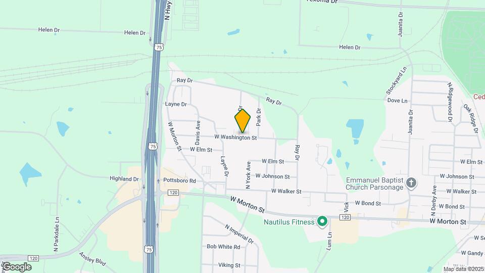 2709 W Washington St Map and Location Details