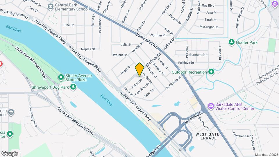 715 Patton St Map and Location Details