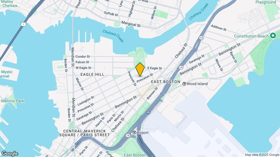 286 Princeton St Map and Location Details