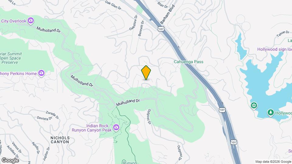 7177 Pacific View Dr Map and Location Details