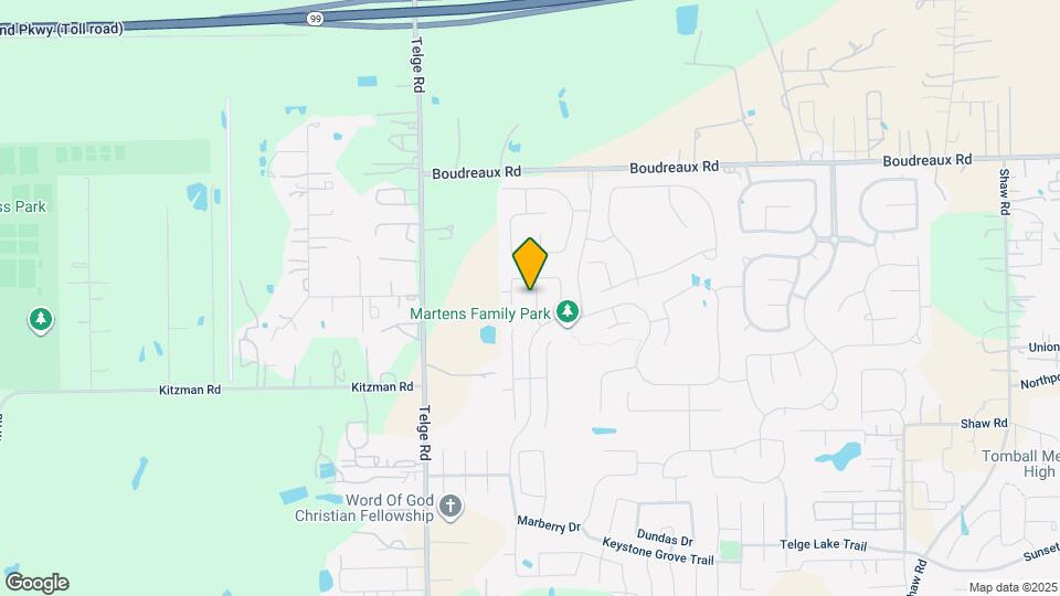 18727 Evanhale Bend Dr Map and Location Details