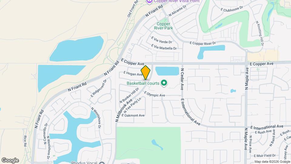 10824 N Bunker Hill Dr Map and Location Details