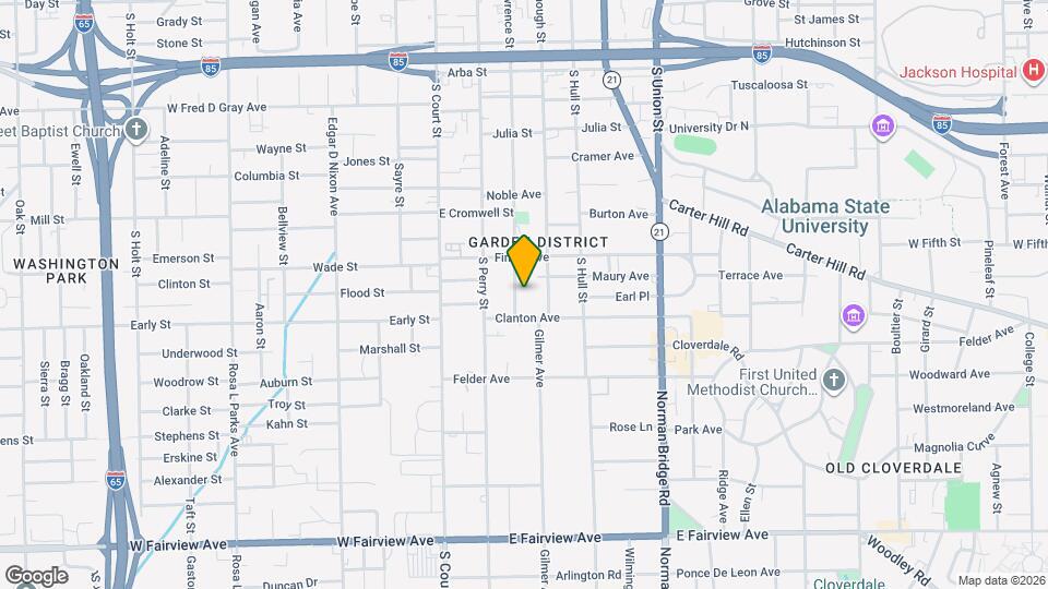 1259 S Lawrence St Map and Location Details