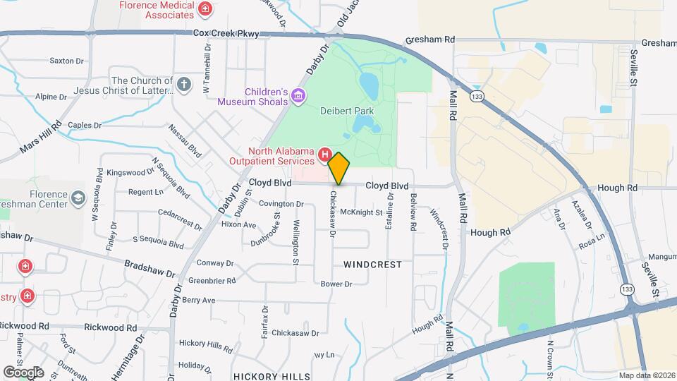 2524 Chickasaw Dr Map and Location Details