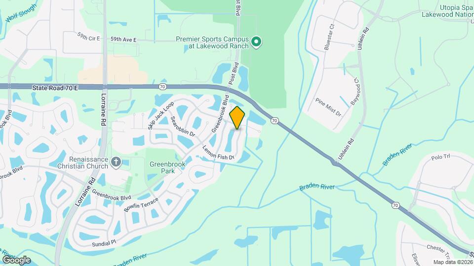 15683 Lemon Fish Dr Map and Location Details