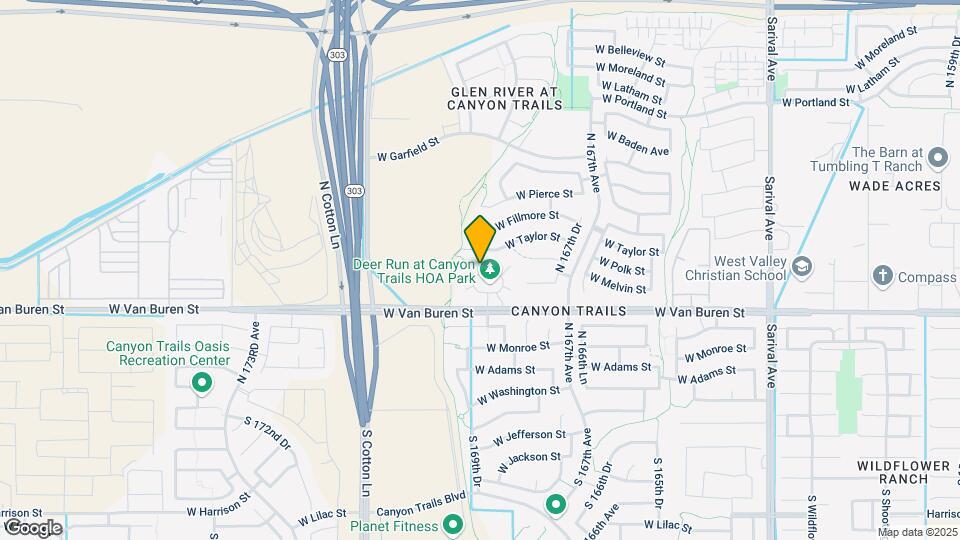 470 N 168th Ln Map and Location Details