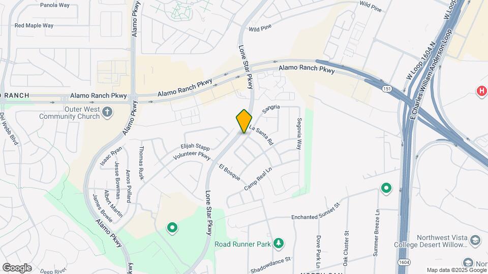 11623 Sangria Map and Location Details