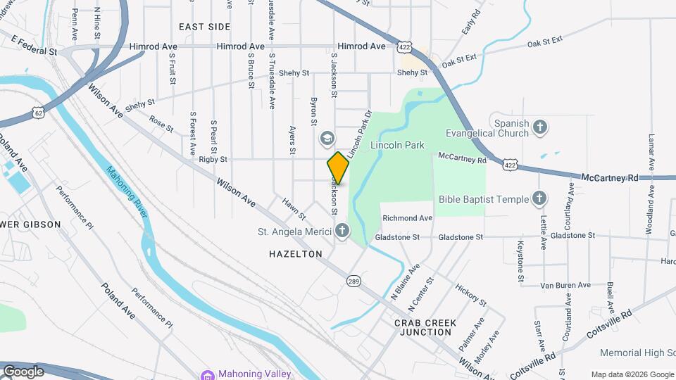 329 S Jackson St Map and Location Details