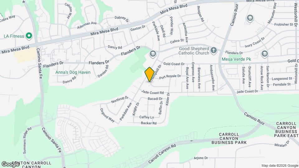 10198 Hendricks Ct Map and Location Details