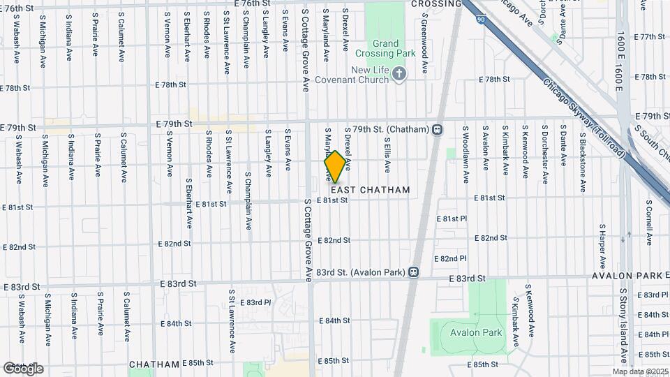 8041 S Maryland Ave, Unit 3S Mapa y Detalles de la Ubicación