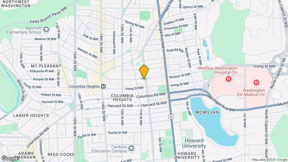 3128 Sherman Ave NW Mapa y Detalles de la Ubicación