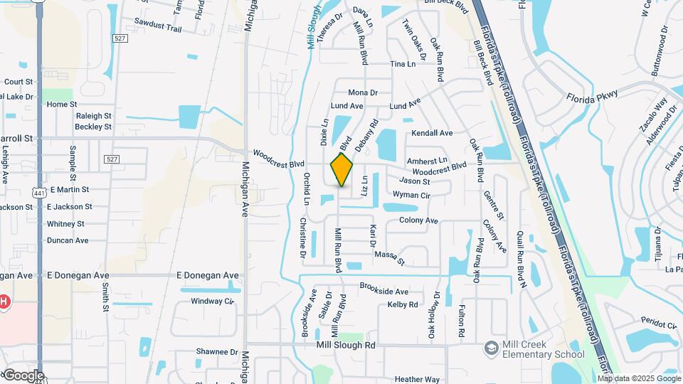 2609 Mill Run Blvd Map and Location Details
