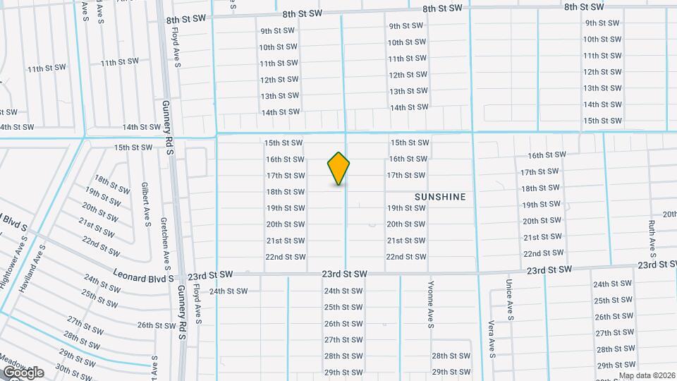 4002 18th St SW Mapa y Detalles de la Ubicación