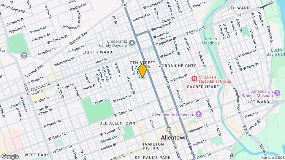 440 N Hall St, Unit 2 Map and Location Details