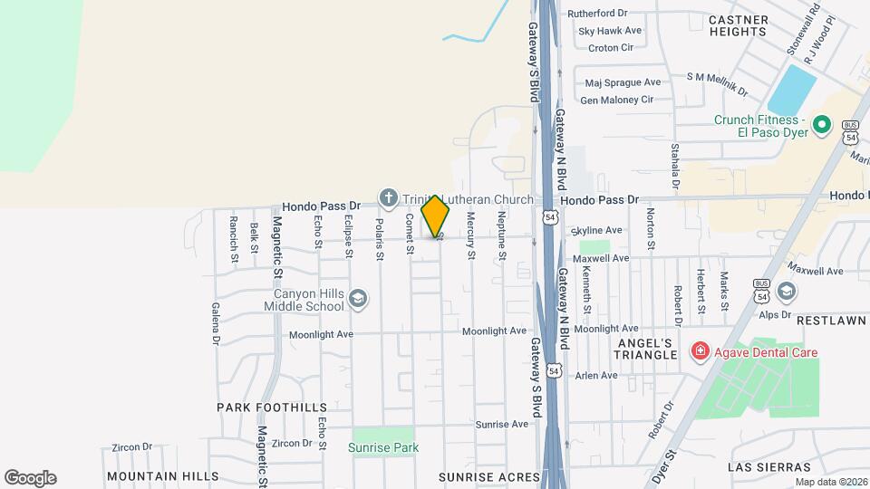 9033 Leo St Map and Location Details