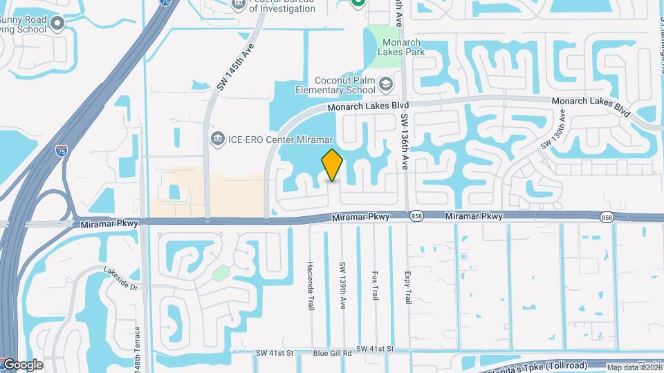 3073 SW 140th Ave Map and Location Details