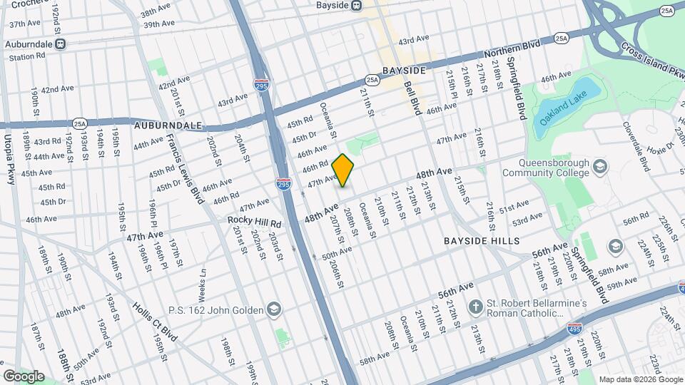 47-25 208th St Map and Location Details