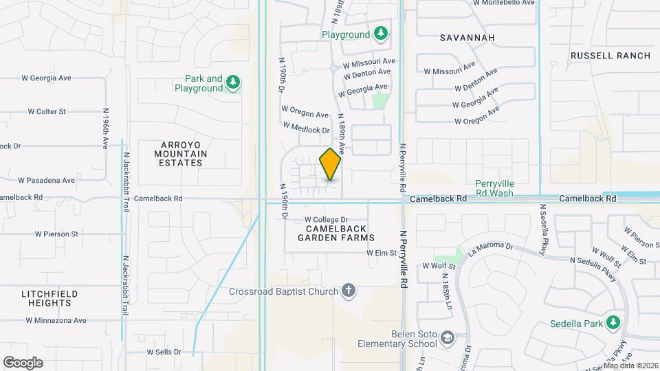5005 N 189th Dr Map and Location Details