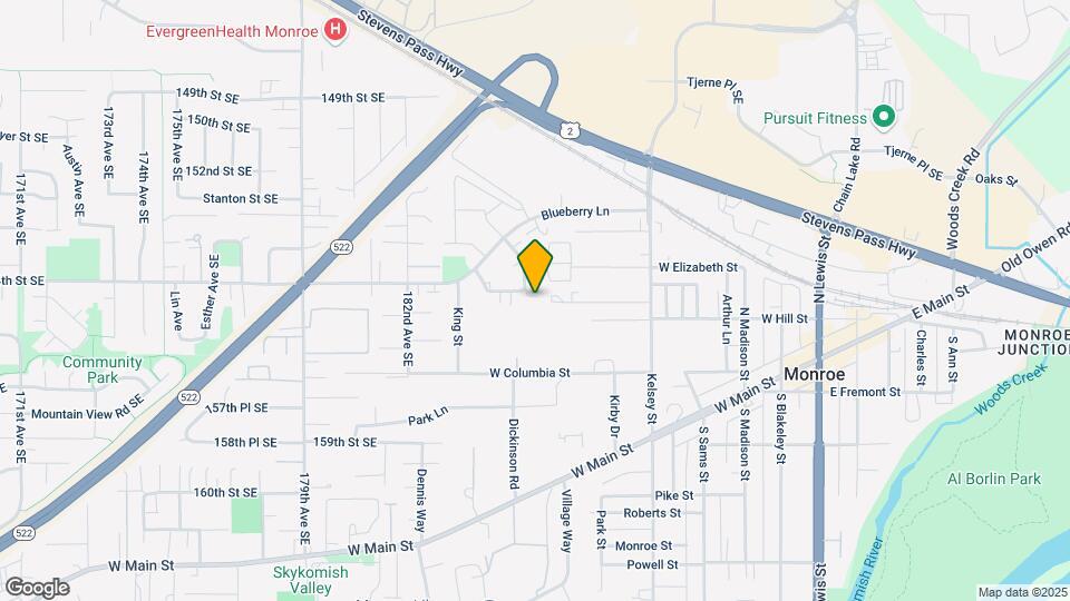 15345 Killarney Cir Map and Location Details