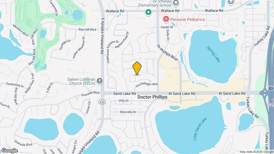 8436 Via Vittoria Way Map and Location Details