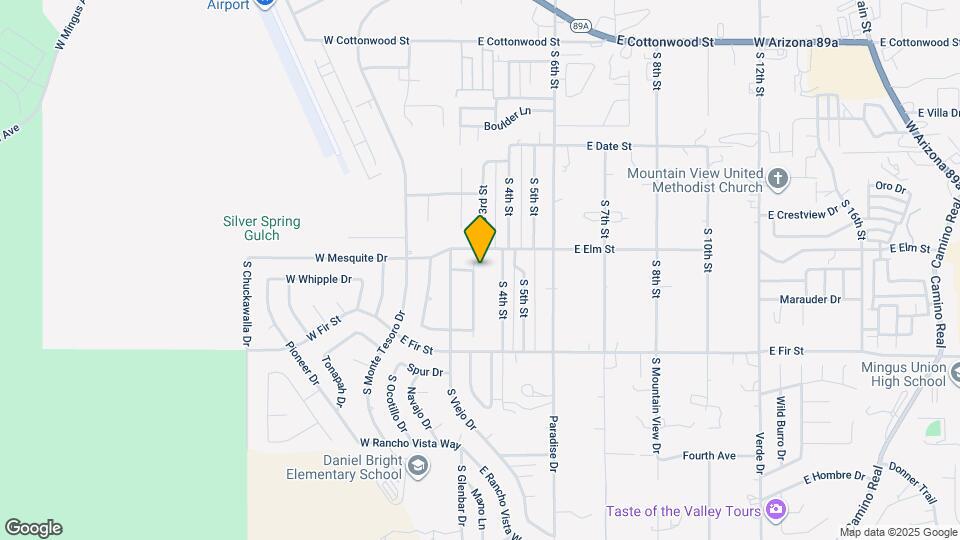 1041 S Vista Grande Dr Map and Location Details