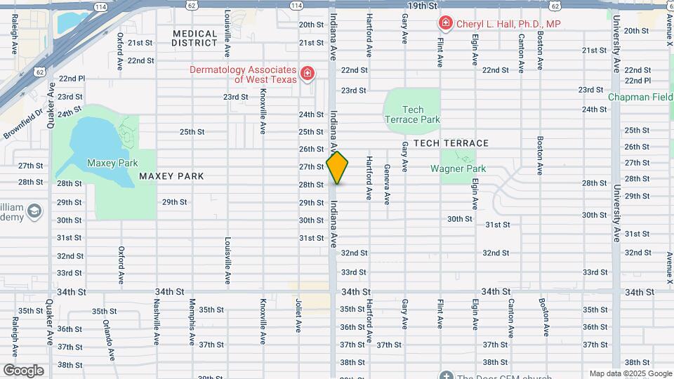 3319 28th St Map and Location Details