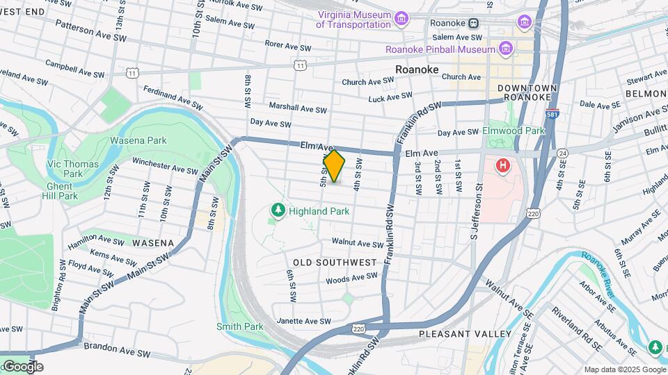 432 Highland Ave SW, Unit C Map and Location Details