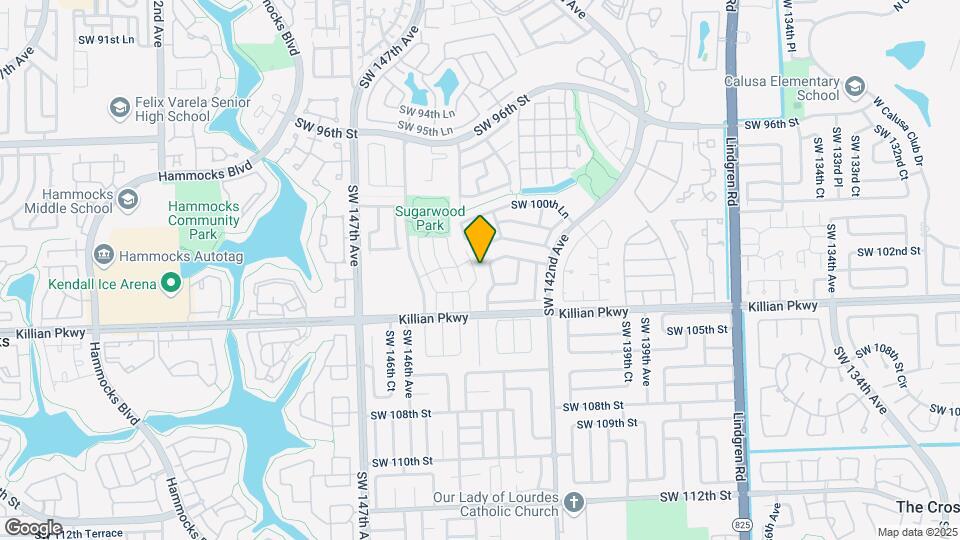 10225 SW 144th Ct Map and Location Details