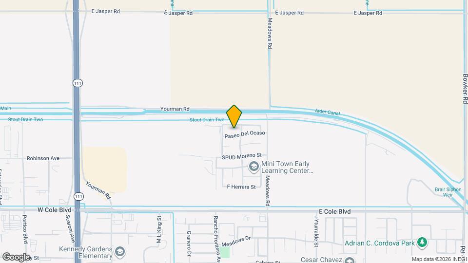 1025 Paseo Del Ocaso Map and Location Details